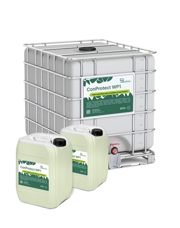 Skystas kristalinės hidroizoliacijos betono priedas | ConProtect WP1 25L