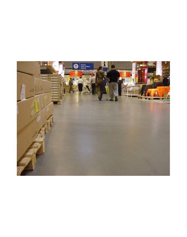 25kg Herkulit® Top 100 barstomas betono kietiklis (pilkas) 2