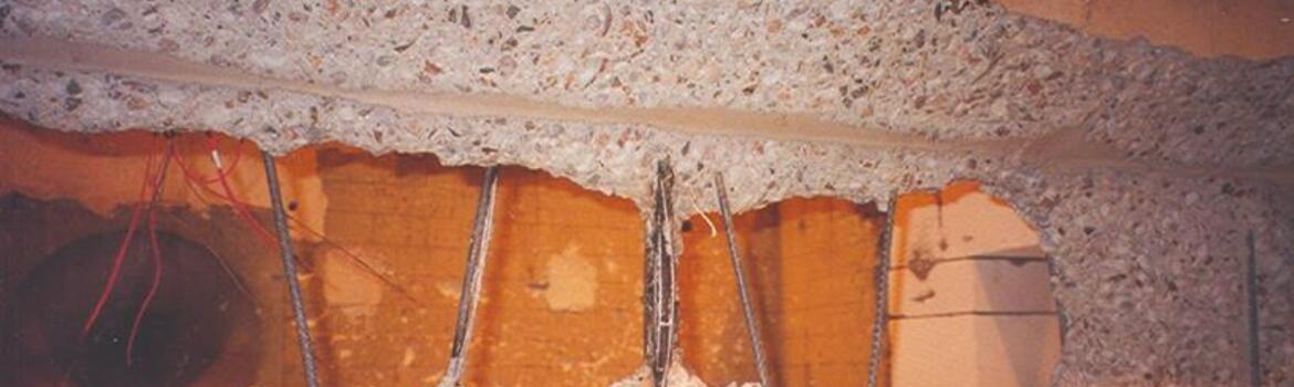 Gelžbetonio konstrukcijų skilimo apsauga gaisro metu. Polipropileno plaušas Ignis